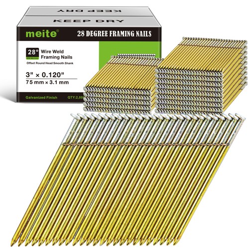 Meite degree framing nails - 28,