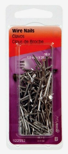 Hillman wire nails brite - wire,